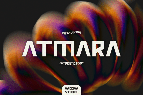 Atmara: A Futuristic Font for Bold Visual Identities