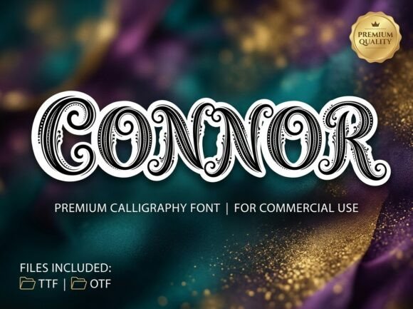 Connor: A Display Font for Bold Visual Impact
