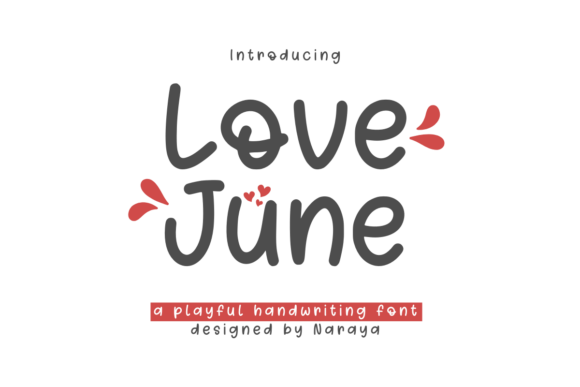 Love June: A Playful Font for Modern Design