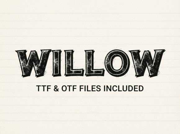 Willow: Vintage Collegiate Typography for Modern Brands